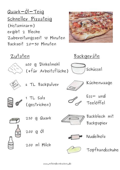 Arbeitsschritte für Erdbeer-Vanillekuchen (Teig, Backen, Deko)