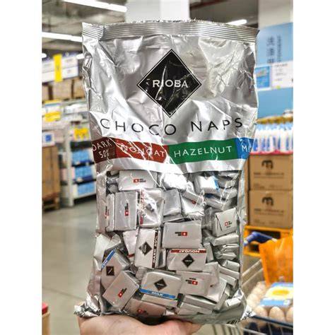 Assortierte Rioba Choco Naps in Einzelverpackung