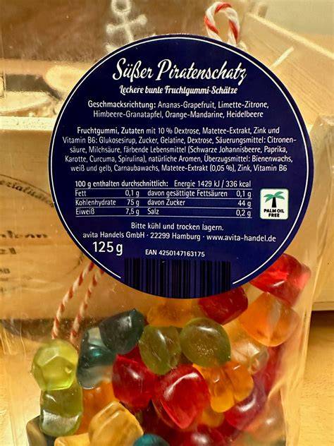 Assortiment süßer Werbeartikel: Schokolade, Fruchtgummi, Pfefferminz
