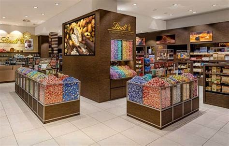 Atmosphäre im Lindt Werksverkauf Aachen