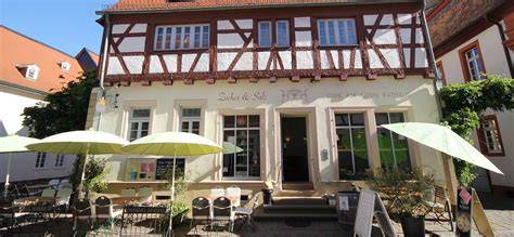 Außenansicht des Restaurants Salz und Zucker in Mosbach