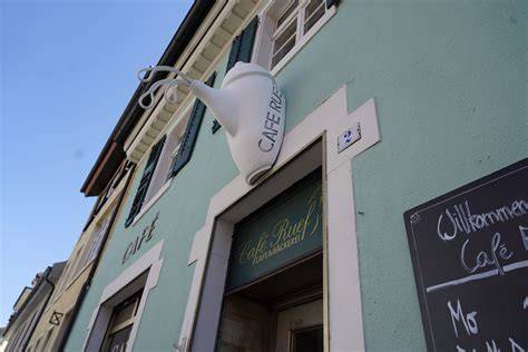 Außenansicht historisches Café Möller