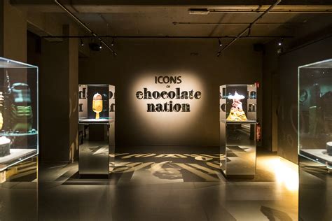 Außenansicht und Multimedia Raum der Chocolate Nation in Antwerpen