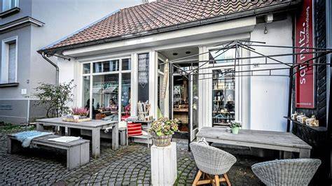 Außenbereich des Cafés