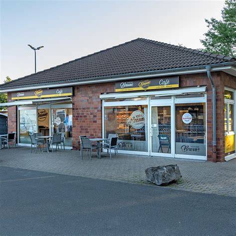Außensicht Café und Filiale