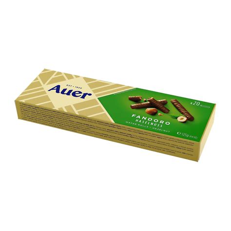 Auer Fandoro Waffelröllchen mit Kaffee