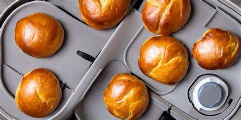 Aufbacken im Ofen bei 150 °C