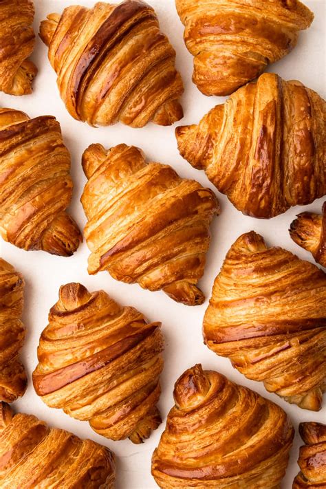 Aufbacktechnik Croissants