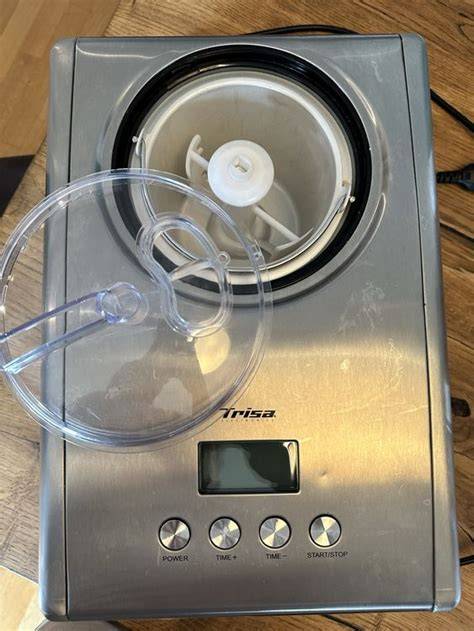 Aufbau und Komponenten der Trisa Eismaschine (Schemazeichnung)