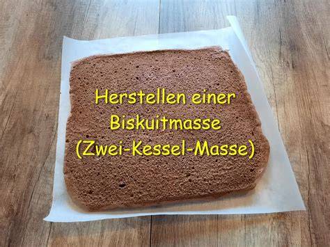 Aufbau und Verwendung einer klassischen Biskuitmasse
