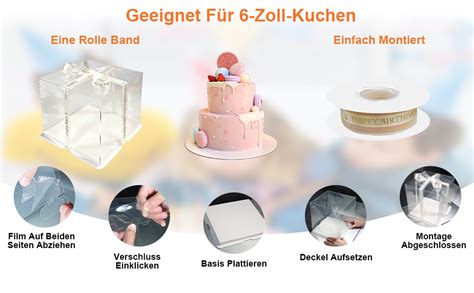 Aufbaurahmen und Trennwände für Tortenbox
