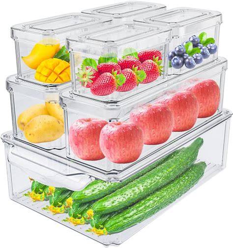 Aufbewahrung: Kuchenhaube, Kühlschrank, Gefrierbox mit Portionen