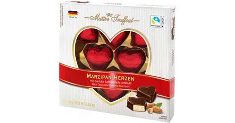 Aufbewahrung Marzipanherzen