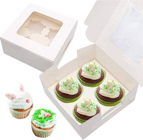 Aufbewahrung und Transport glasierter Muffins in Boxen
