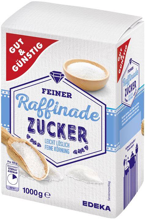 Aufgelöster feiner Zucker in Flüssigkeit