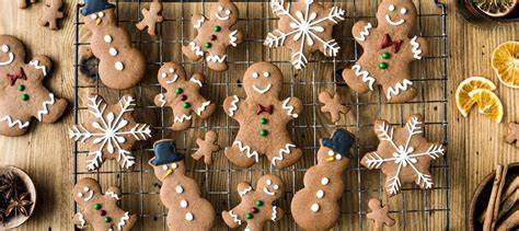 Aufgeschnittene Lebkuchen mit Glasur, Detailansicht