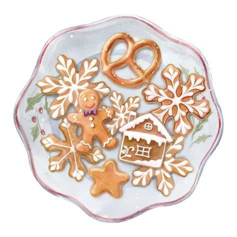 Aufgeschnittene Lebkuchen-Schnitten auf einem Teller