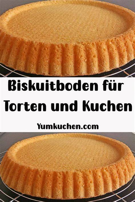 Aufgeschnittener Biskuitboden und Knusperboden