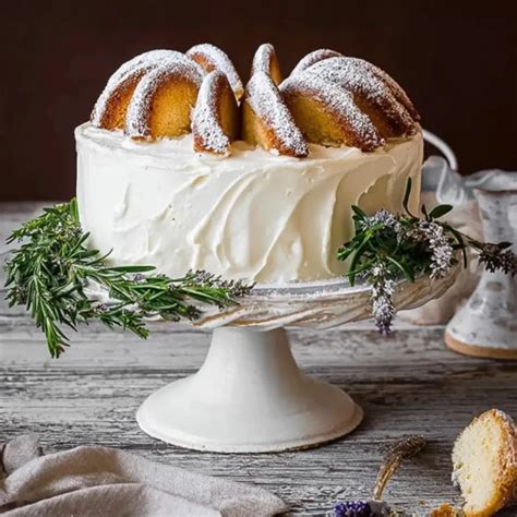 Aufmacher: festliche Vanillekipferl-Torte mit Dekor und Kipferln