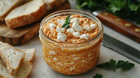 Aufstrich aus Feta und Walnüssen