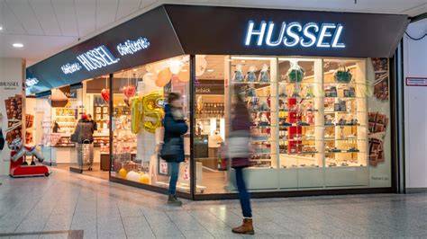 Ausgewählte Hussel Produkte und Geschenkverpackungen