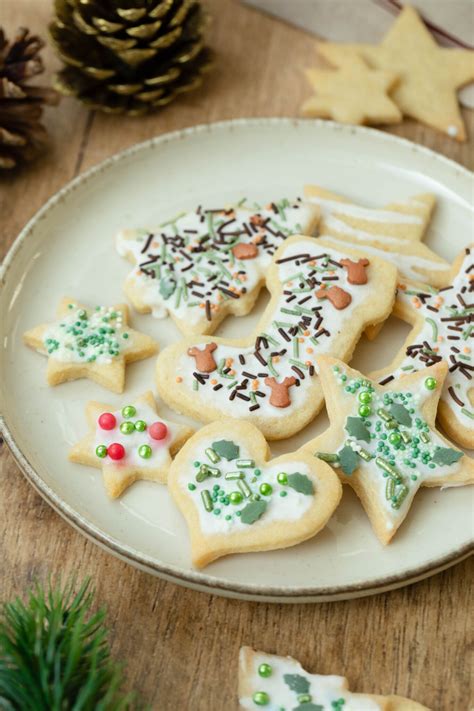 Ausstechplätzchen im Festtagslook