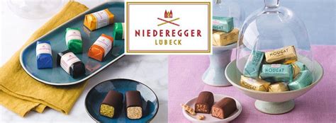 Ausstellung von Niederegger Marzipan-Spezialitäten