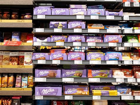 Auswahl an Milka-Sorten: Tafeln, Kooperationen und Großtafeln
