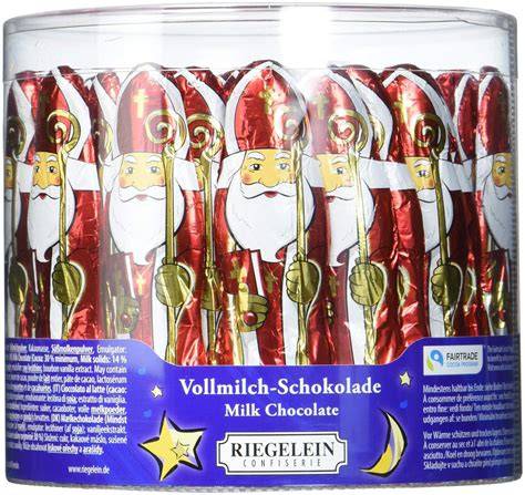 Auswahl an Storz Schokoladenfiguren und Nougat-Spezialitäten