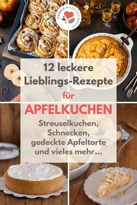 Auswahl verschiedenster Äpfel für Apfelkuchen