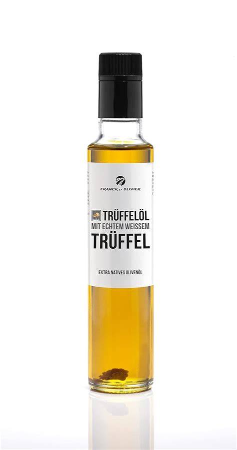 Auswahl von Trüffelöl im Handel