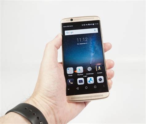 Axon 7 Mini Update-Benachrichtigung auf dem Bildschirm