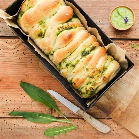 Bärlauch Baklava klassisch und kreativ serviert