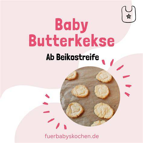Babykekse sorgfältig verpackt für unterwegs