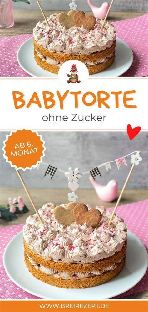 Babytorte ohne Zucker mit Bananen und Mascarpone