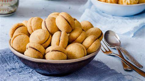 Baci di Dama: italienische Nusskekse mit Schokolade
