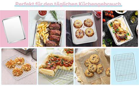Backblech mit ofenfrischen Nuss-Nougat-Herzen, Dekoration für Valentinstag