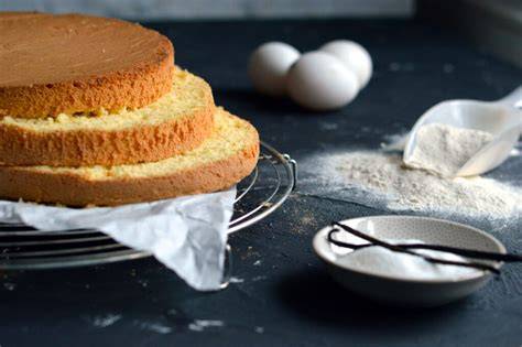 Backen des Biskuitbodens