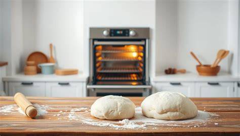Backen des Mürbeteigbodens - Arbeitsschritte Schritt-für-Schritt
