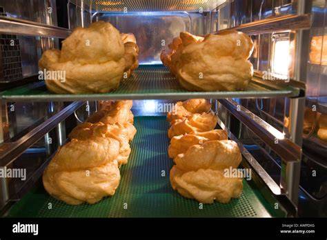 Backfrische Mini-Croissants, goldbraun aus dem Ofen