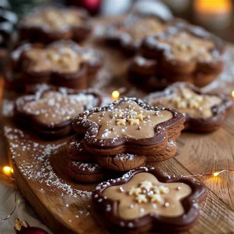 Backliste für Nutella-Plätzchen - Bildidee: übersichtliche Zutaten-Tiles