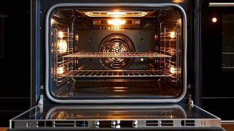 Backofen mit Temperatur- und Zeiteinstellungen für Tortenböden