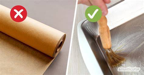 Backpapier und Kühlpatrone als Alternativen zum Pralinengitter