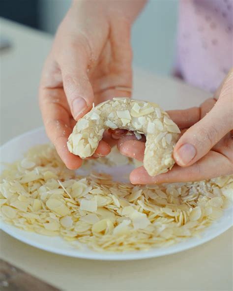 Backprozess der Mandelhörnchen