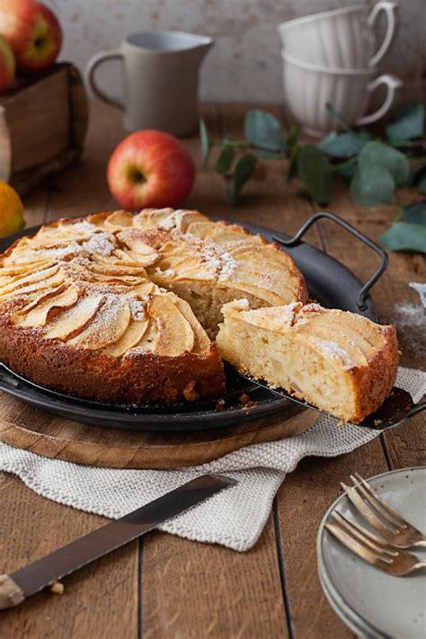 Backschritte Torta di Mele - Teig, Äpfel, Ofen