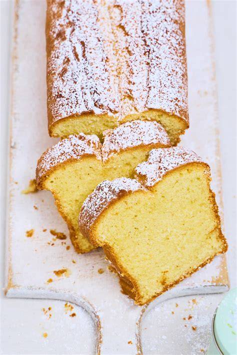 Backstufen: Sandkuchen mit Speisestärke - feine Porung und lockere Krume