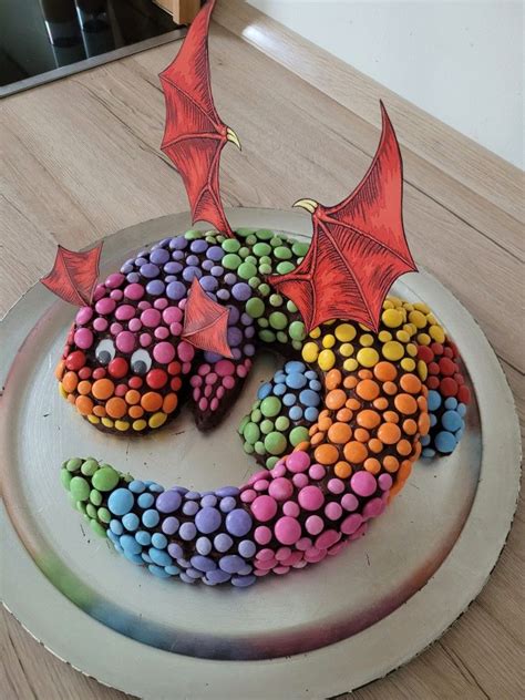 Backvorgang Drachenkuchen, Biskuit und Sirup