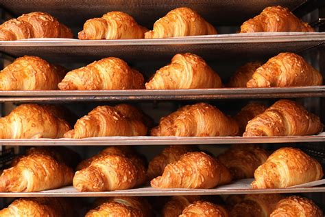 Backvorgang im Ofen: Abtötung von Keimen bei Croissants