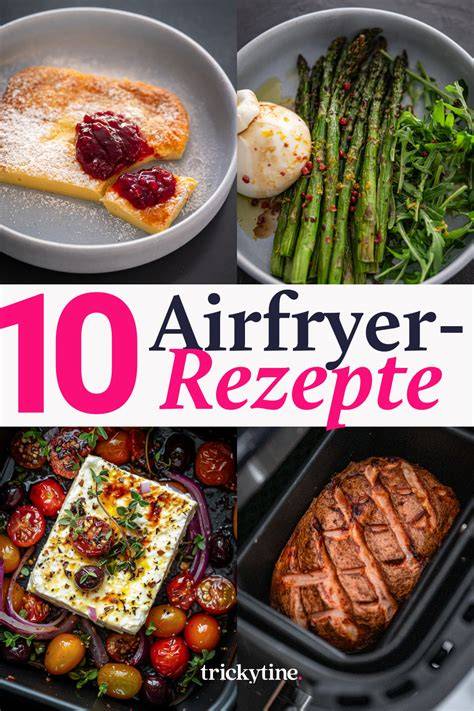 Backzeit- und Temperaturübersicht für verschiedene Croissant-Teig-Arten im Airfryer