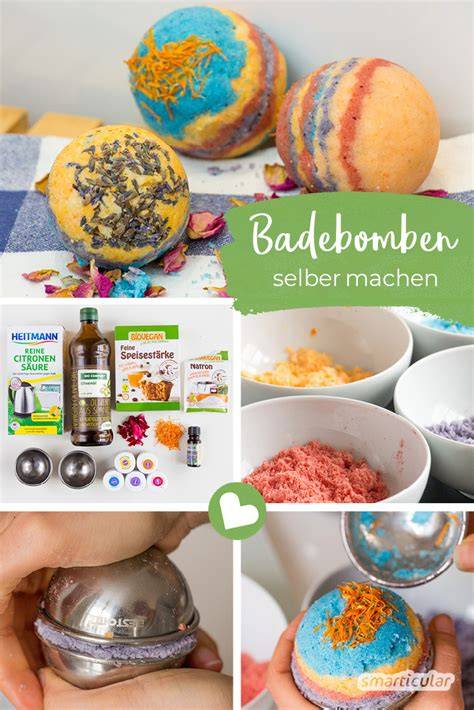 Badebomben in Form